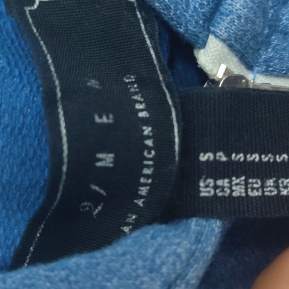 21men Blue Sleeveless Hoodie - Picture 6 of 7